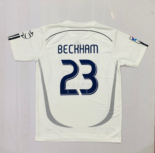 JW OG Madrid 2006-07 Beckham - Half and Embroidery PREMIUM QUALITY(("HS RN EMBROIDERY"))