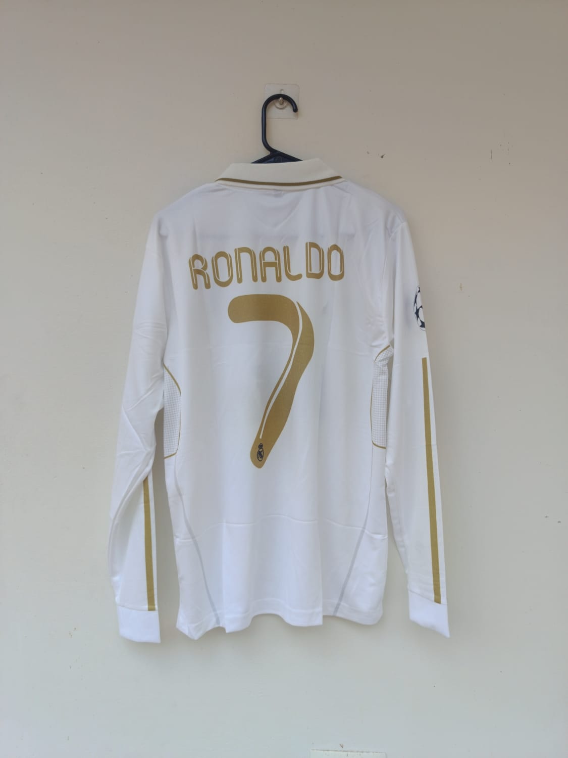 Ronaldo Golden Collar premium quality full sleeve embroidery logo