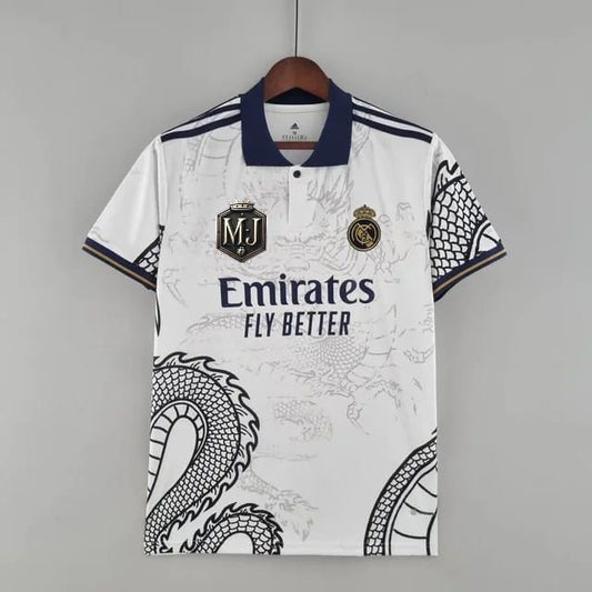 REAL MADRID WHITE DRAGON SPECIAL EDITION PRE BOOKING [[HS COLLER EMBROIDERY]]