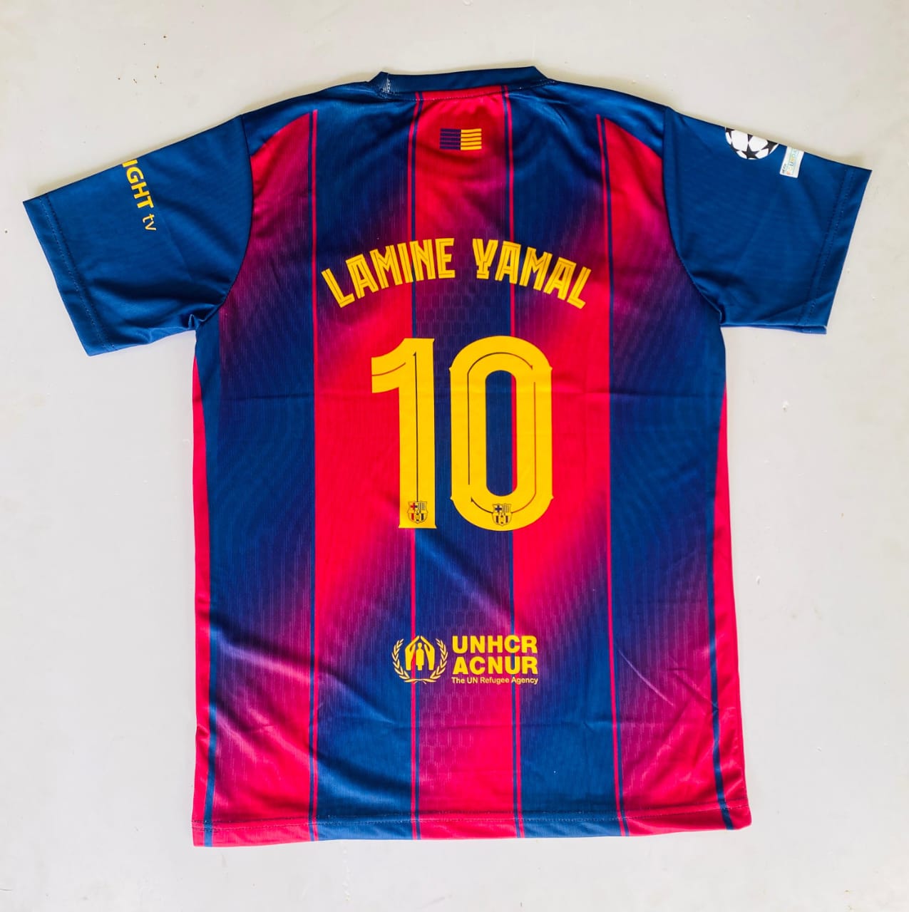 BARCELONA 25/26 HOME KIT HALF SLEEVES EMBROIDERY(("HS RN EMBROIDERY"))