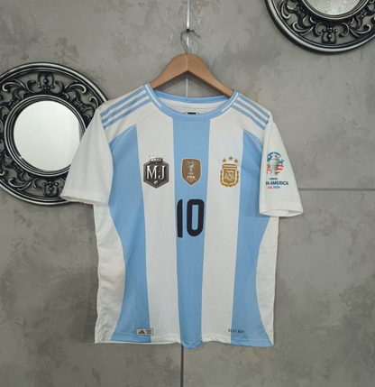 ARGENTINA INDIA TOUR HOME KIT MESSI[[[A088]]](("HSRNE")
