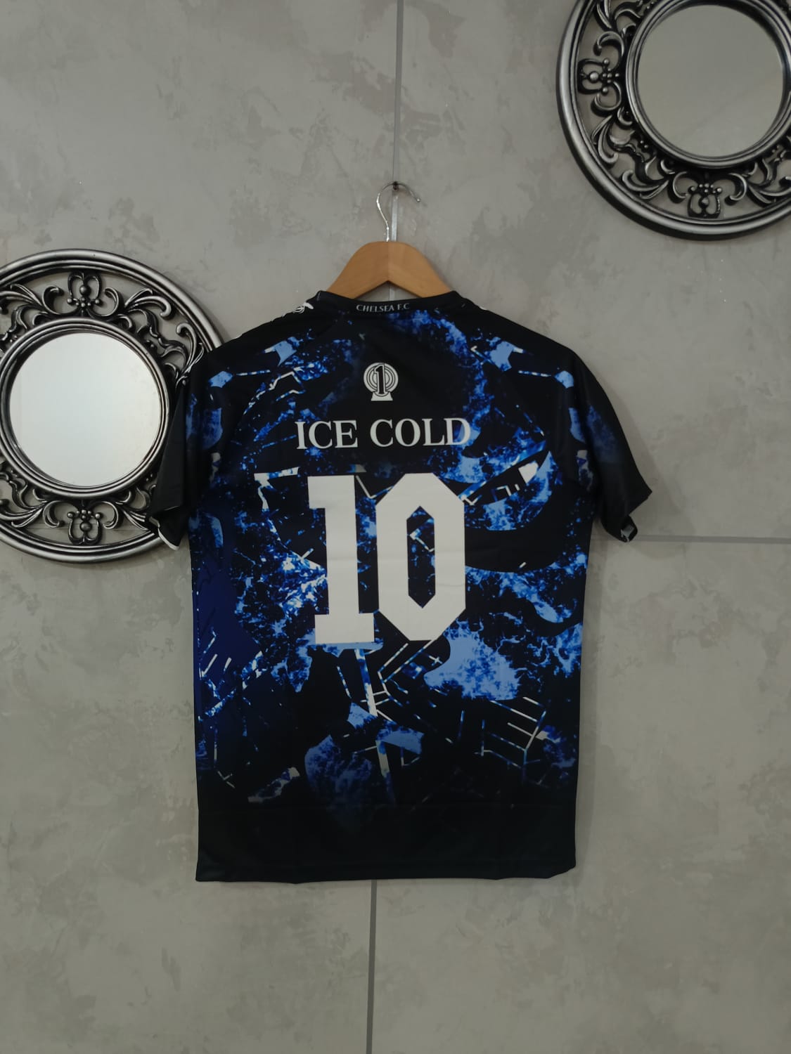 Chelsea Ice Cold Edition Model – Limited Edition Jersey (Premium Embroidery Logo & The Blue Writing) 🔵👑🌍