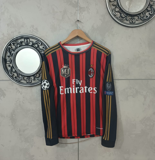 ACMILAN 2013-14 HOME RETRO FULL SLEEVE KAKA[[[A009]]](("FSRNE"))