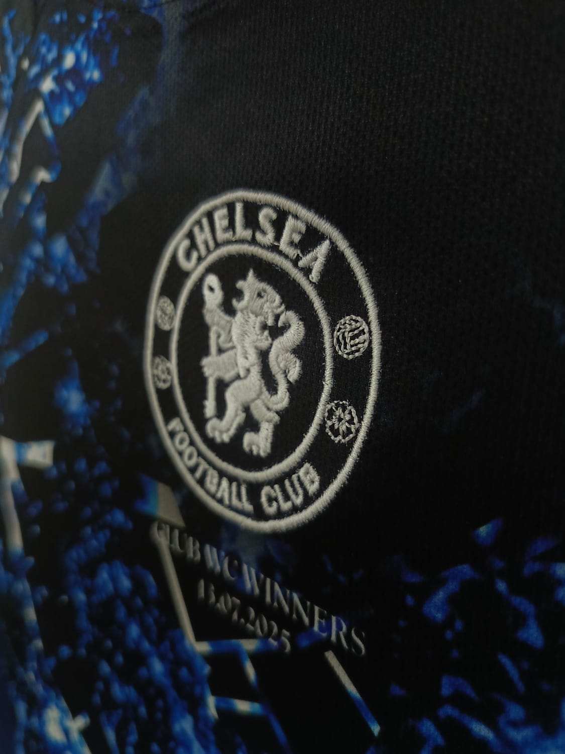 Chelsea Ice Cold Edition Model Plain Back Edition – Limited Edition Jersey (Premium Embroidery Logo & The Blue Writing) 🔵👑🌍