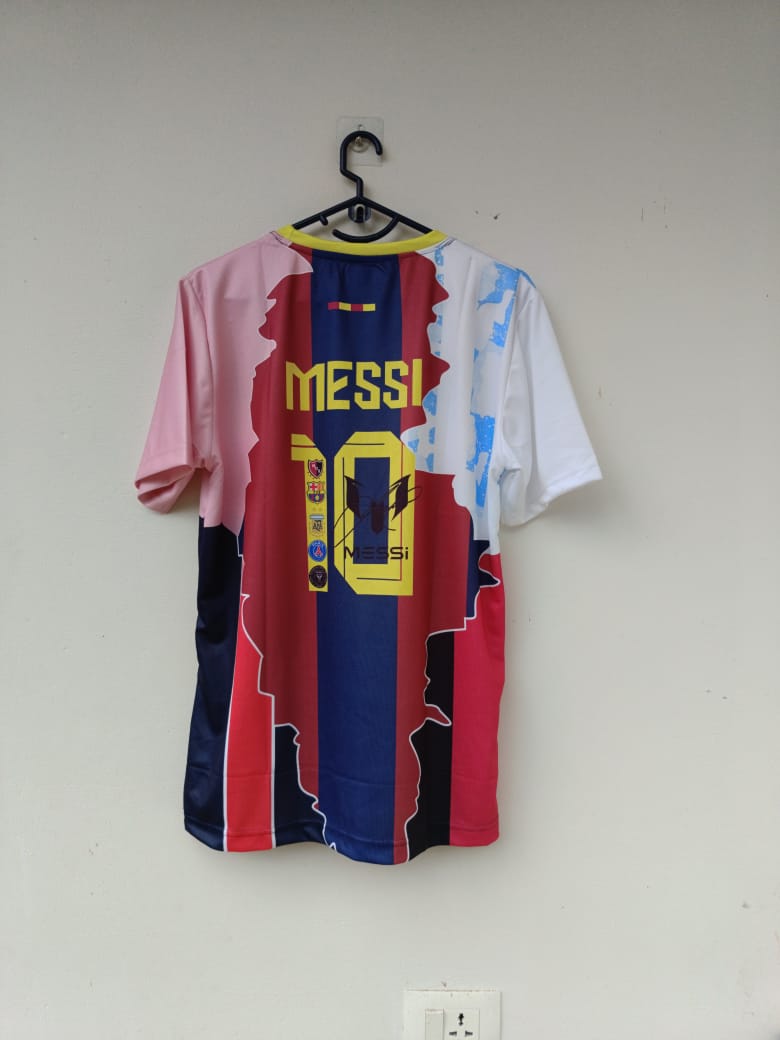 Messi Career Jersey Ultimate Special Edition Premium Quality Embroidery Logo (Copy)