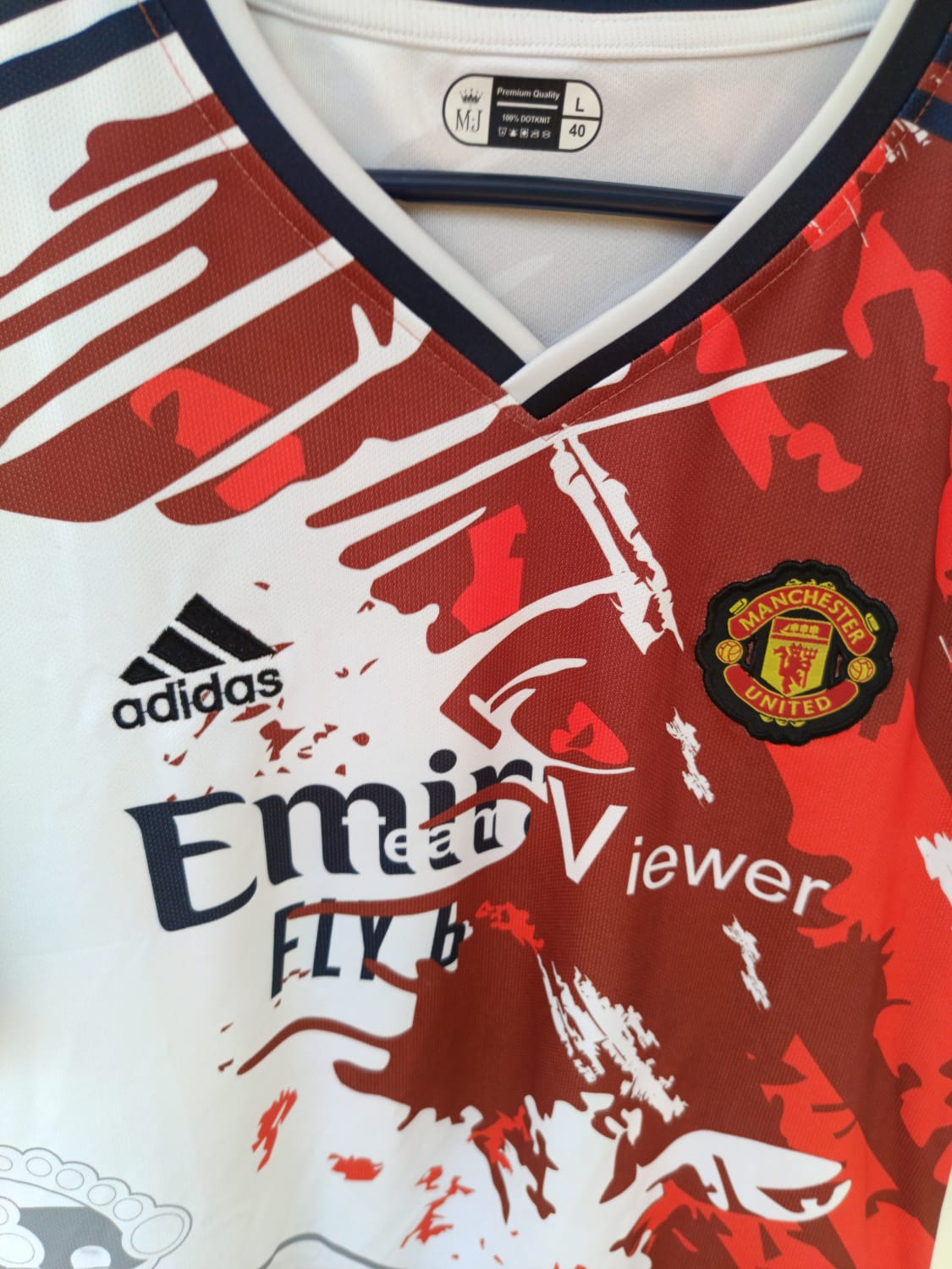 Real Madrid & Manchester United Combo – Ronaldo Embroidery Logo Jersey (Exclusive Edition)