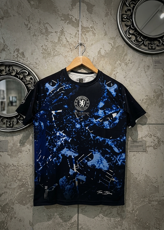 CHELSEA ICE COLD EDITION LIMITED EDITION JERSEY PLAIN BACK  HALF SLEEVE TRIPPLE EMBROIDERY[[[A003]]](("HSRNE"))