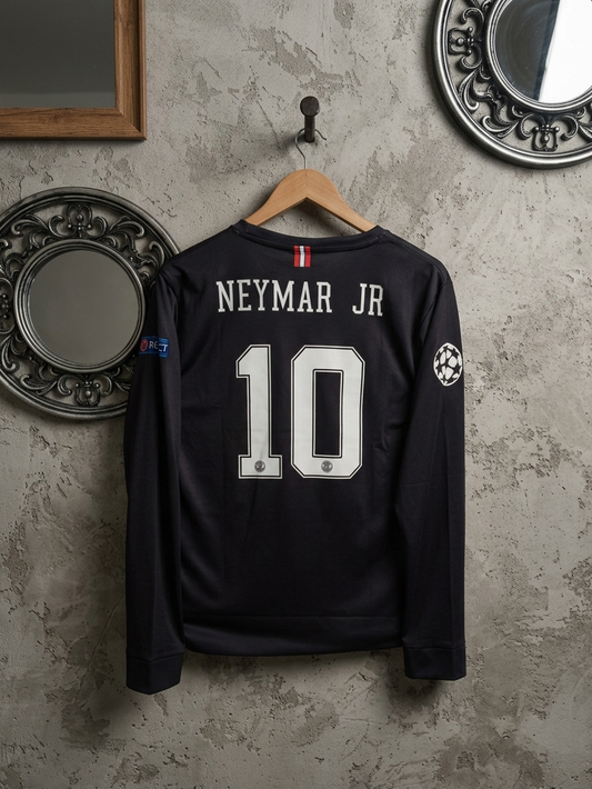 PSG 2018/19 THIRD RETRO NEYMAR FULL SLEEVES EMBROIDERY [[[A111]]](("FSRNE"))