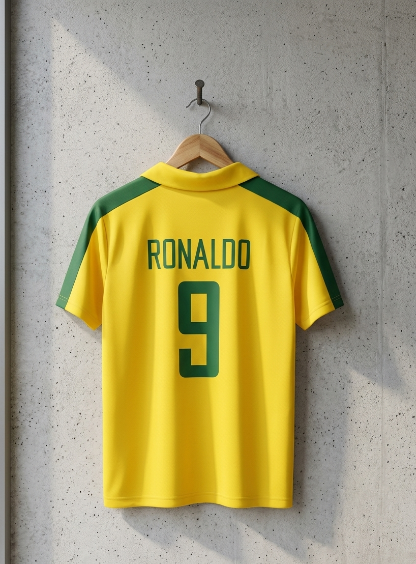 2002 BRAZIL R9 RETRO KIT HALF SLEEVE PREMIUM QUALITY[[[A089]]](("HSRNE"))