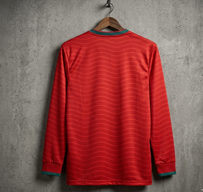 Portugal 2026 world cup home kit PLAIN  FULL SLEEVE