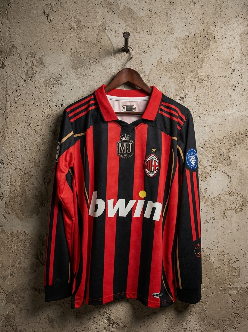 AC Milan 2006-07 Home Full Sleeve Embroidery KAKA[[[A086]]](("FSCLE"))