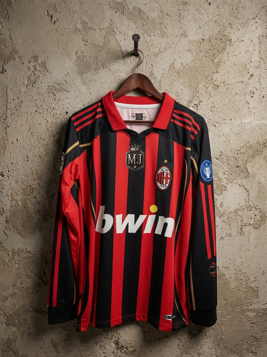 AC Milan 2006-07 Home Full Sleeve Embroidery KAKA[[[A086]]](("FSCLE"))