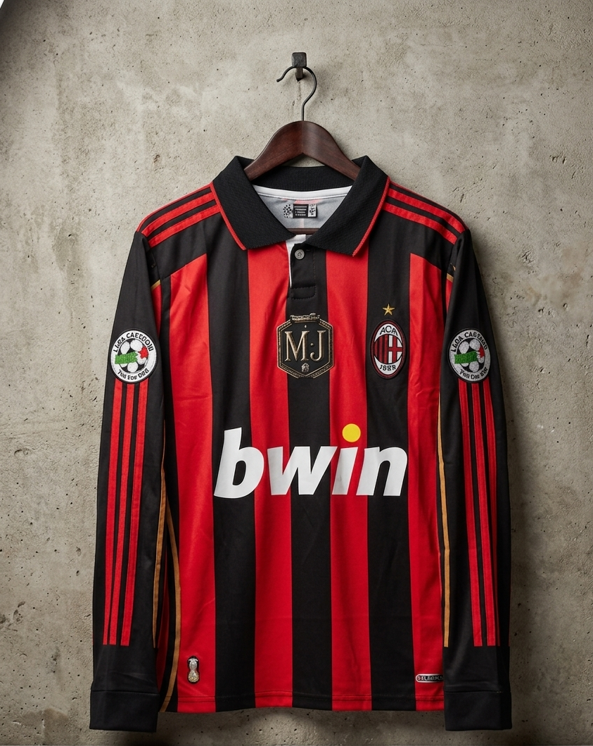 AC Milan home full sleeve Maldini