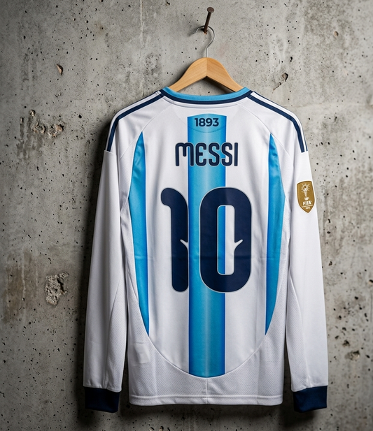 ARGENTINA WORLD CUP FULL SLEEVE EMBROIDERY  [[[A018]]] (("FSRNE"))