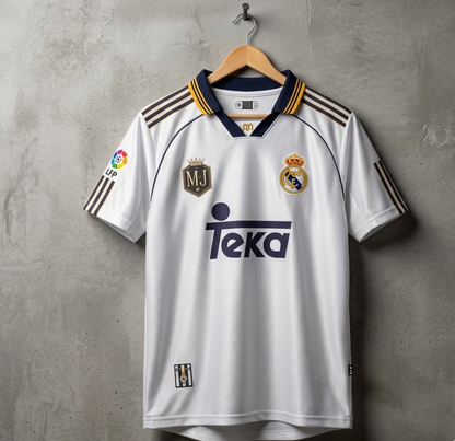 Real Madrid 1999-2000 home jersey RAUL [[[A068]]](("HSCLE"))