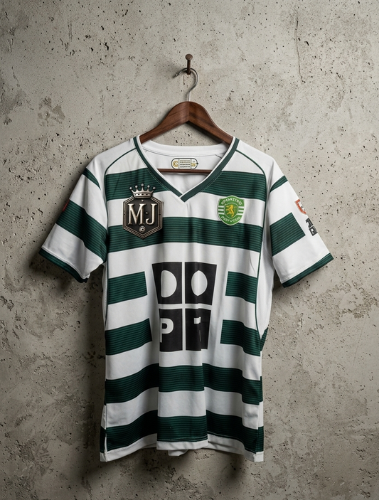 Sporting CP 2001-02 Home Jersey - Half and Embroidery PREMIUM QUALITY[[[A047]]] (("HSVNE"))