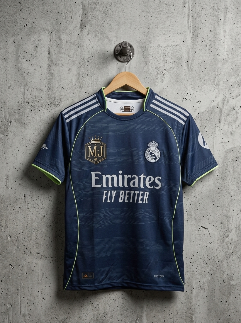 REAL MADRID 25/26 AWAY HALF SLEEVE EMBROIDERY[[[A095]]](("HSPIE"))