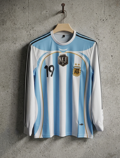 Argentina Messi Full sleeve embroidery