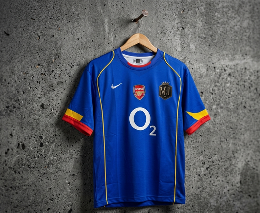 ARSENAL FC 2004-2005 AWAY JERSEY FIVE SLEEVES [[[A069]]](("FIVE SLEEVE"))