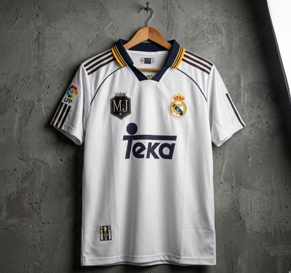 Real Madrid 1999-2000 home jersey R.CARLOS [[[A074]]](("HSCLE"))