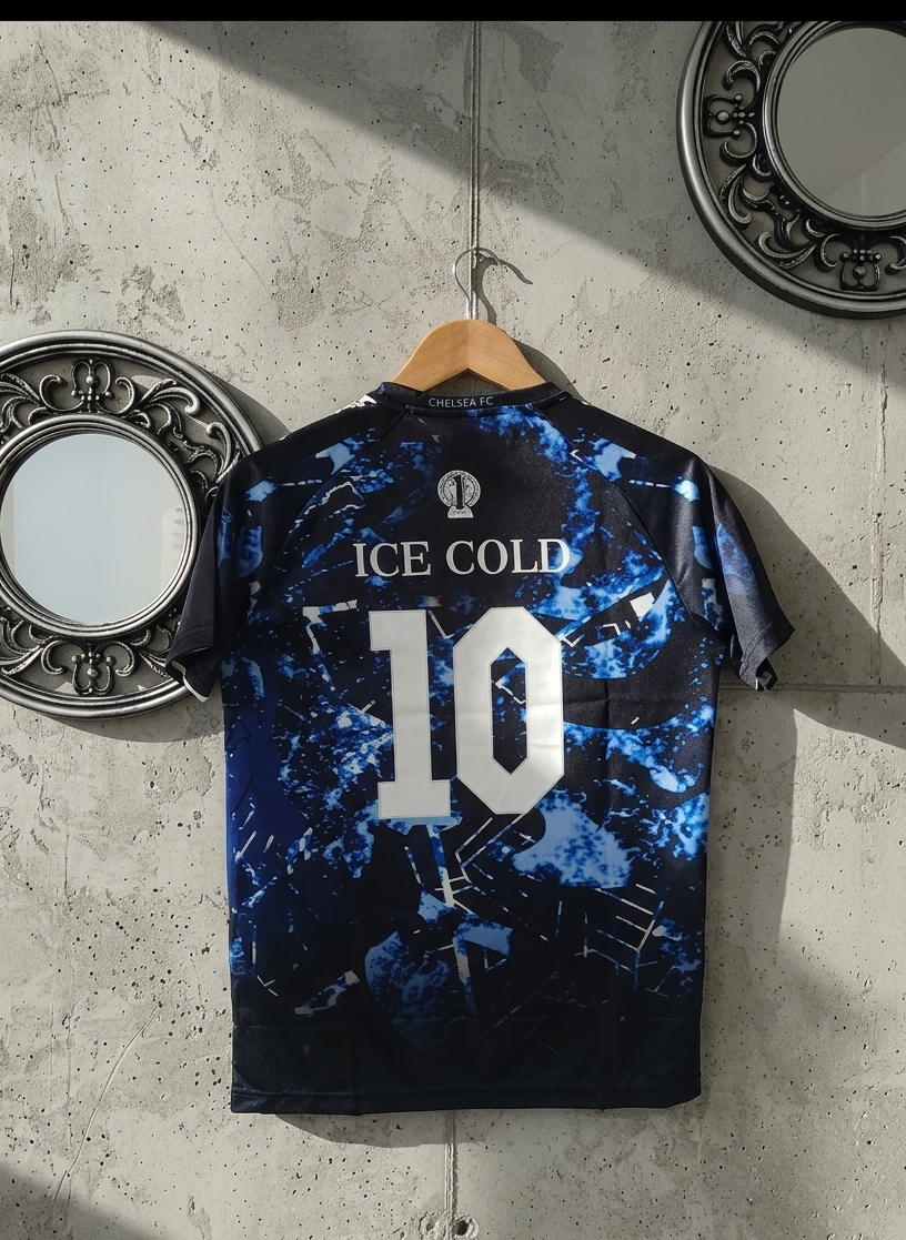 CHELSEA ICE COLD EDITION LIMITED EDITION HALF SLEEVE TRIPPLE EMBROIDERY[[[A005]]](("HSRNE"))