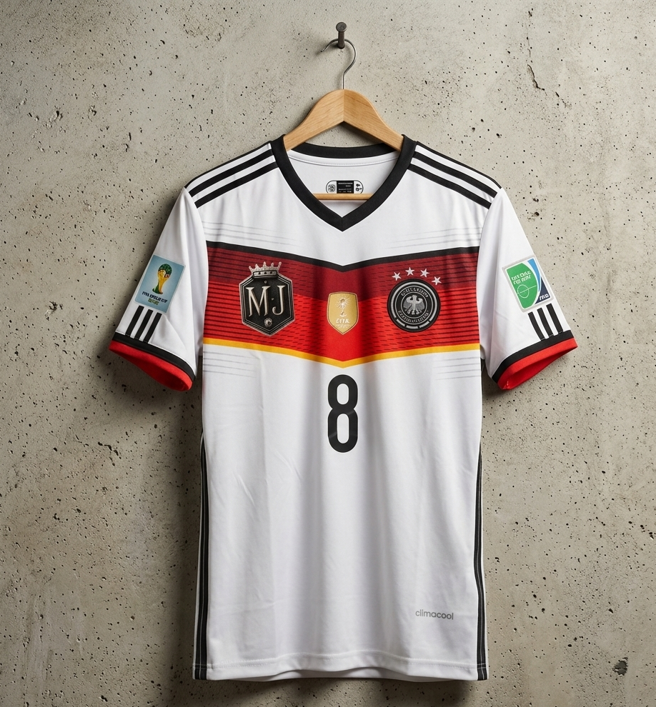 Germany 2014 Home Jersey OZIL [[[A105]]](("HSVNE"))