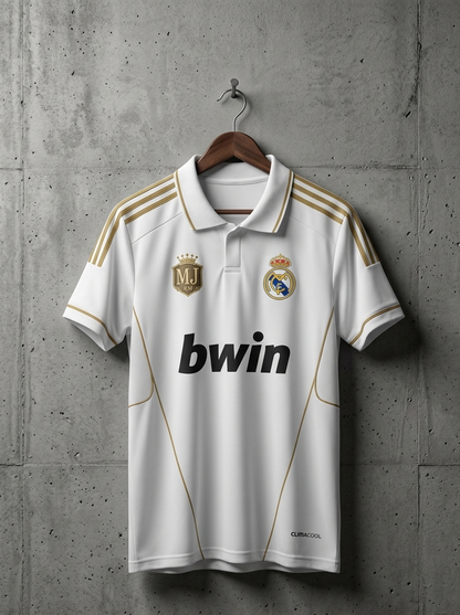 REAL Madrid 2011-12 Home Half Sleeve Embroidery  RONALDO[[[A049]]](("HSCLE"))