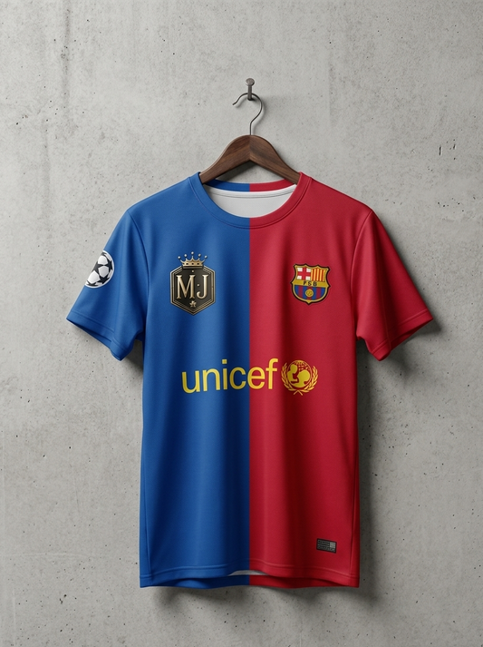 BARCELONA 2008/09 MESSI HALF SLEEVE EMBROIDERY[[[A113]]](("HSRNE"))