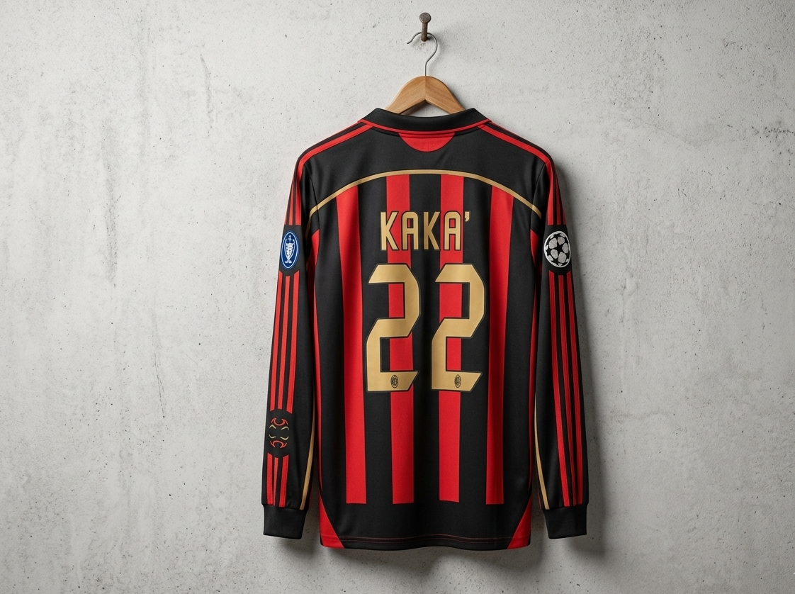 AC Milan 2006-07 Home Full Sleeve Embroidery KAKA[[[A086]]](("FSCLE"))