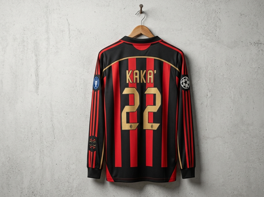 AC Milan 2006-07 Home Full Sleeve Embroidery KAKA[[[A086]]](("FSCLE"))