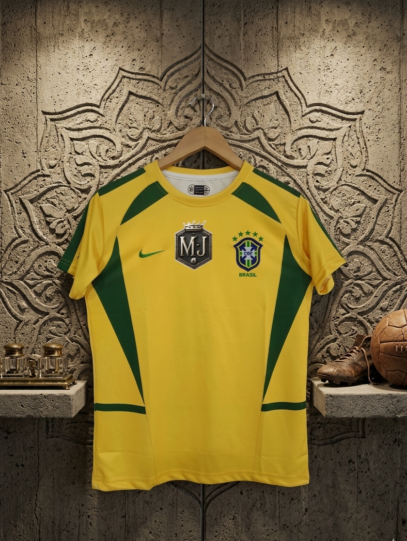 2002 BRAZIL R9 RETRO KIT HALF SLEEVE PREMIUM QUALITY[[[A089]]](("HSRNE"))