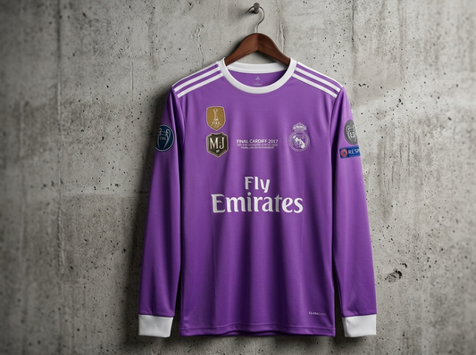 REAL 2016 AWAY PURPLE FULL SLEEVE PRE BOOKING [[[A087]]] (("FSRNE"))