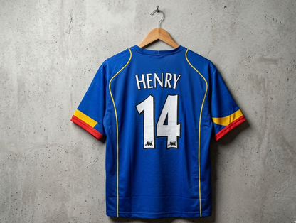 ARSENAL FC 2004-2005 AWAY JERSEY FIVE SLEEVES [[[A069]]](("FIVE SLEEVE"))
