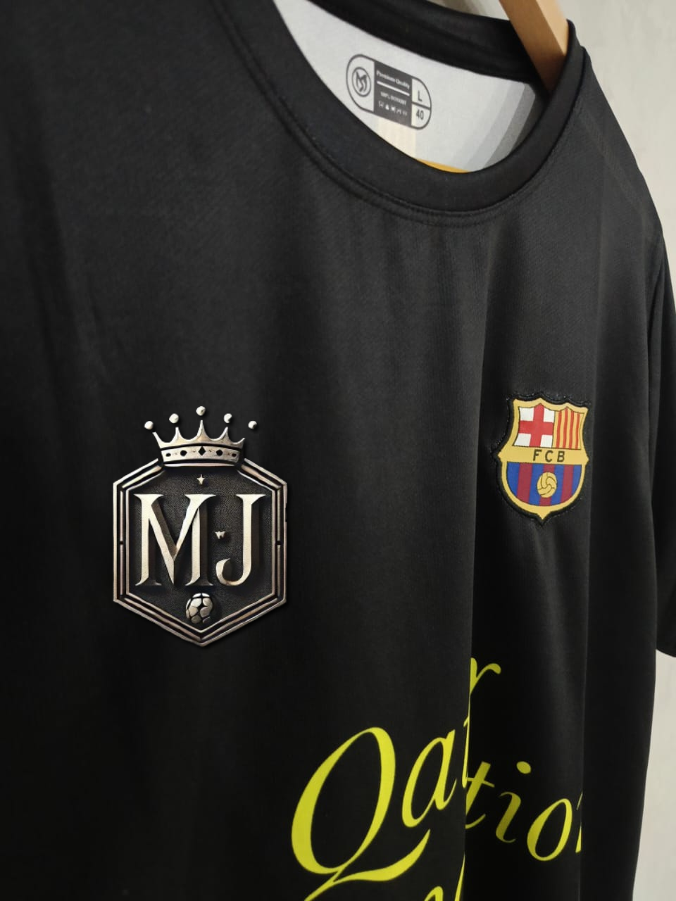 FC Barcelona 2011–12 Away – Messi Edition (Half Sleeve, Embroidered Crest) 🟠🔵🐐 (Copy)