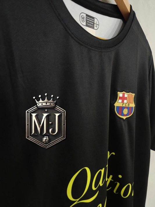 FC Barcelona 2011–12 Away – Messi Edition (Half Sleeve, Embroidered Crest) 🟠🔵🐐 (Copy)