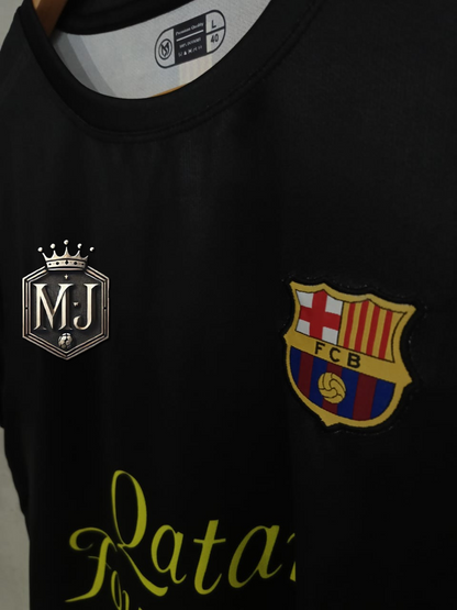 FC Barcelona 2011–12 Away – Messi Edition (Half Sleeve, Embroidered Crest) 🟠🔵🐐 (Copy)
