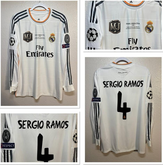 Real Madrid 2013-14 SERGIO RAMOS - Full Sleeve