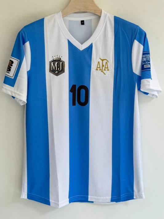 Argentina 50th Anniversary Kit – Messi Edition (Embroidered, Regular Fit) (Copy)