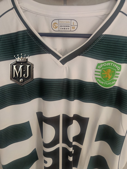 SPORTING 2001/2003 CR7 LISBON HALF SLEEVE EMBROIDERY (Copy)