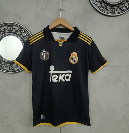 Real Madrid Retro Away Jersey – R. Carlos #3 Champions League Edition[[[A018]]] ((“HSCPE”))