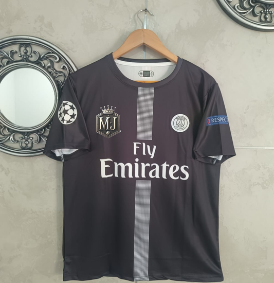 PSG 2018/19 THIRD RETRO NEYMAR HALF SLEEVES EMBROIDERY [[[A049]]](("HSRNE"))