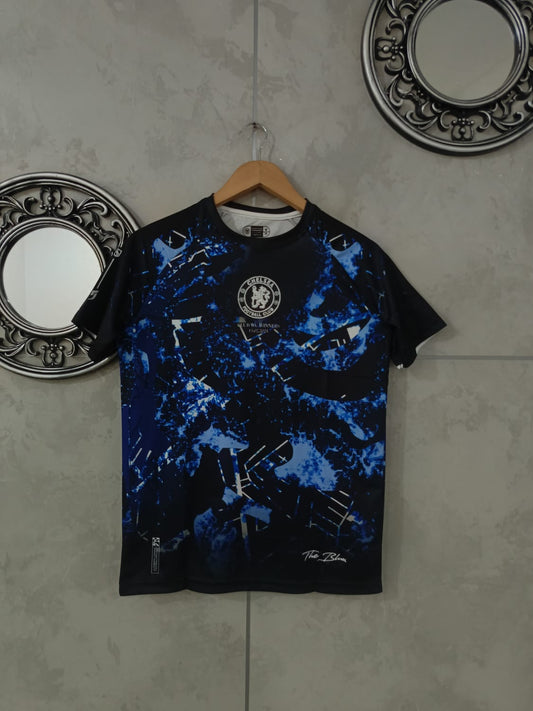 Chelsea Ice Cold Edition Model Plain Back Edition – Limited Edition Jersey (Premium Embroidery Logo & The Blue Writing) 🔵👑🌍