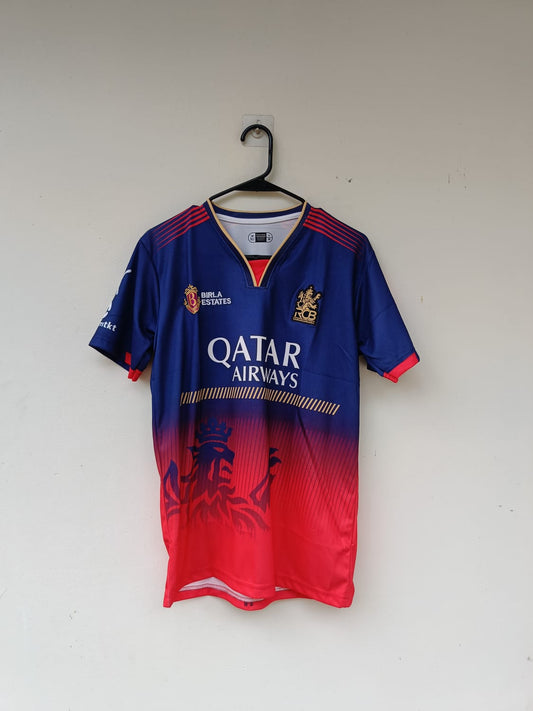 RCB NEW SEASON PREMIUM QUALITY PRMEIUM EMBROIDERY JERSEY