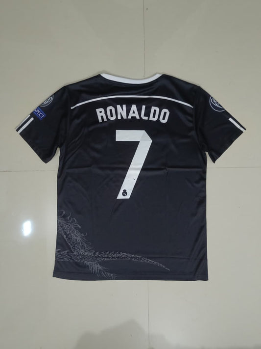 REAL MADRID 2014-15 THIRD KIT HALF SLEEVE RONALDO [[[A093]]] (((HSRNE)))