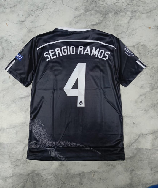 REAL MADRID 2014-15 THIRD KIT HALF SLEEVE SERGIO RAMOS [[[A091]]] (((HSRNE)))