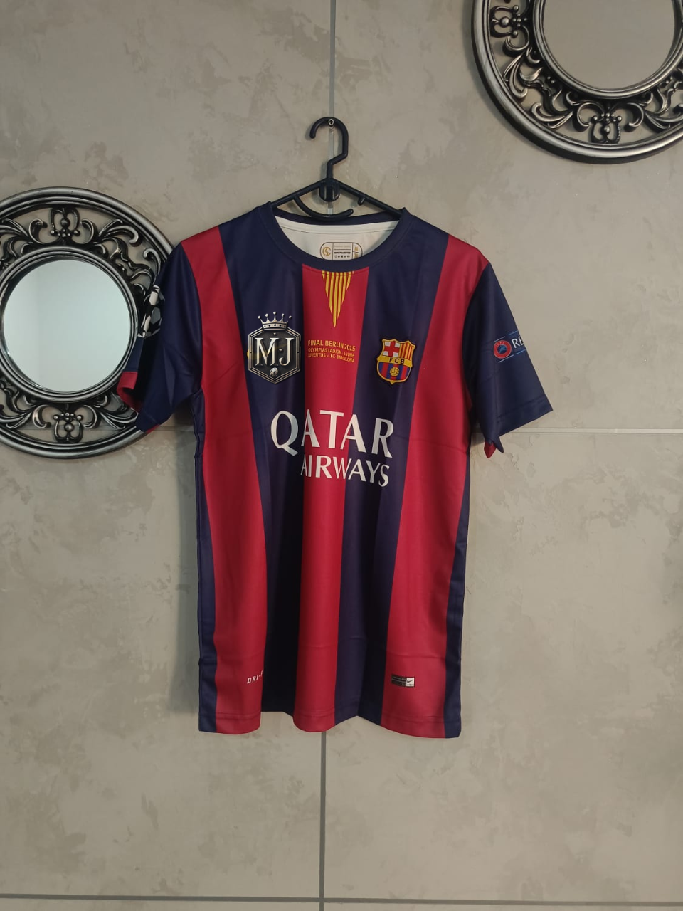 FC Barcelona 2015-16 Neymar Retro Embroidery (Copy)